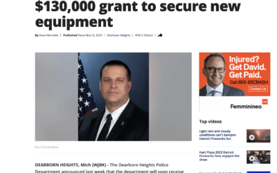 Dearborn Heights Police get $130,000 grant